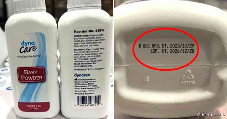 Nearly 42,000 baby powder bottles recalled over cancer-causing mineral