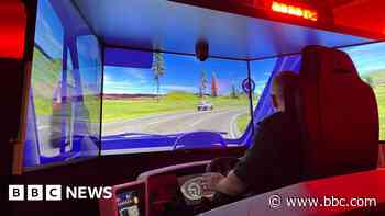 Paramedic VR driving simulator an ambulance first