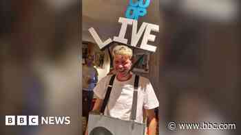 Actor finds fame in Co-op Live Halloween costume