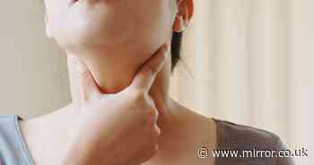 NHS symptoms of thyroid cancer which affects 1 in 20 but takes years to diagnose