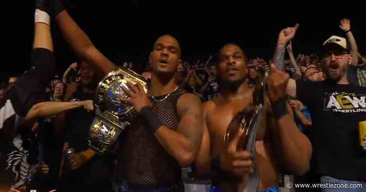 Private Party Wins AEW Tag Team Titles At AEW Fright Night Dynamite