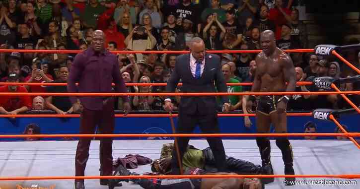 Bobby Lashley Makes AEW Debut, Reunites With MVP And Shelton Benjamin At AEW Fright Night Dynamite