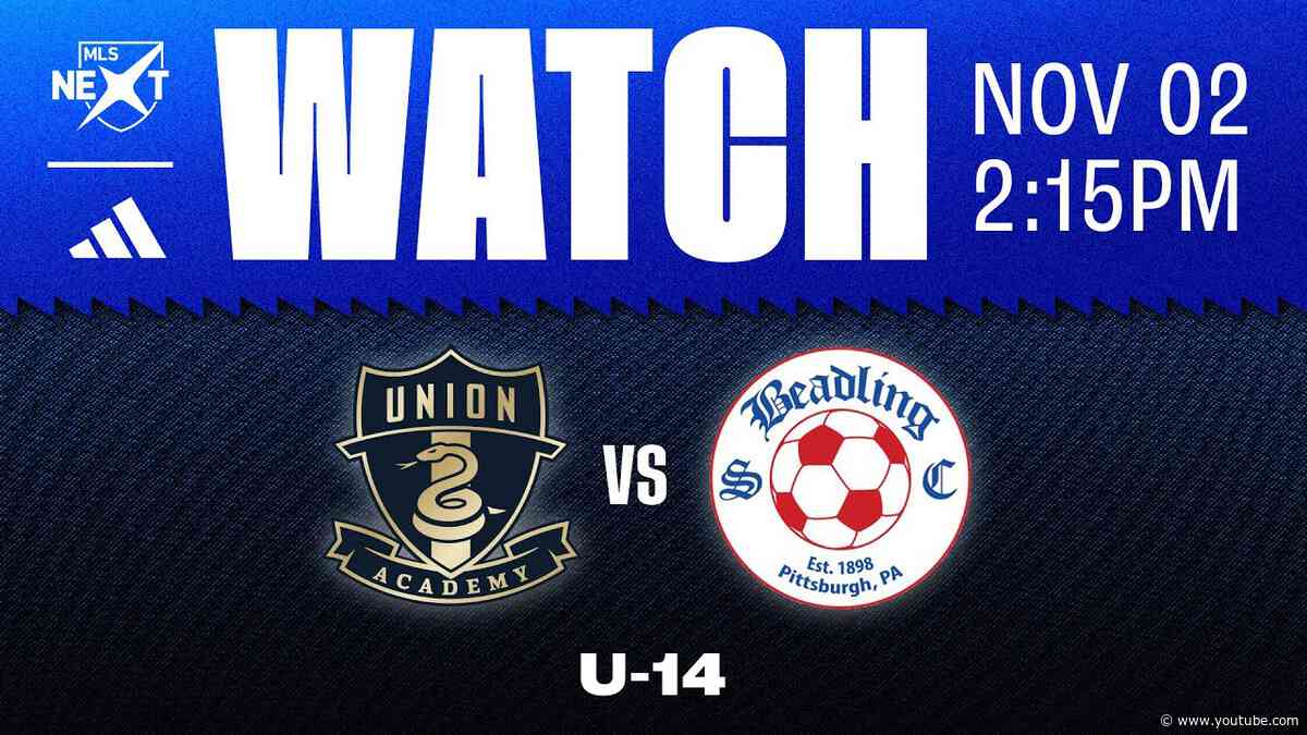 Philadelphia Union Academy U-14 vs. Beadling SC (11.02.24)