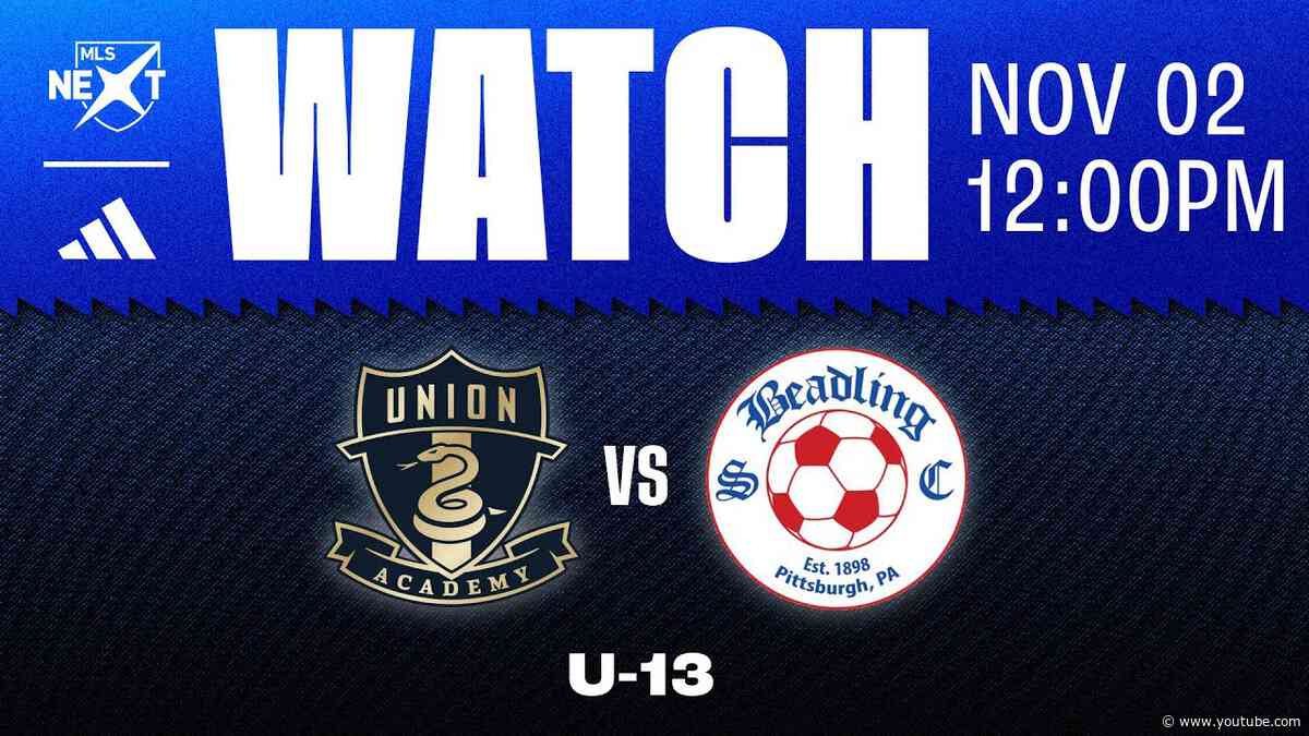 Philadelphia Union Academy U-13 vs. Beadling SC (11.04.24)