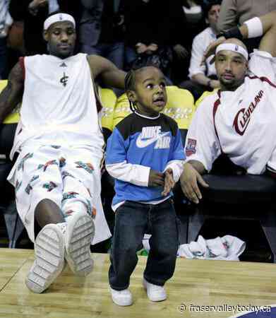 Bronny James feels love in Cleveland, scores first NBA points in childhood arena