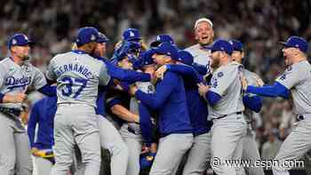 Dodgers win World Series after wild G5 comeback