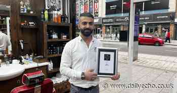 Barber shop is named among the best in the UK