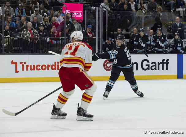 Mikhail Sergachev helps Utah beat Calgary Flames 5-1 to snap four-game skid