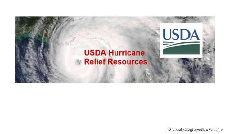 USDA helping growers through $235 million in hurricane, disaster relief