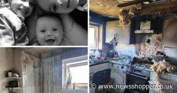 Devastated Orpington mum and kids lose everything after flat fire during school run