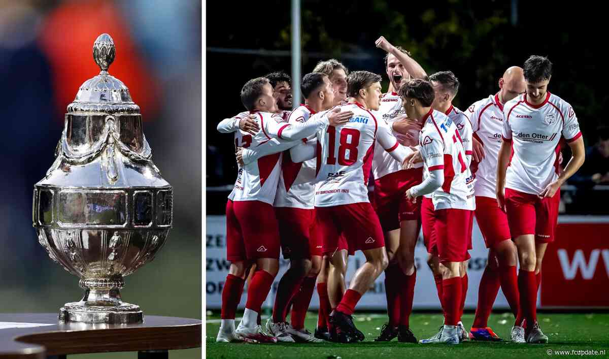 Overzicht eerste ronde KNVB Beker: NAC Breda en Almere City sneuvelen tegen amateurs