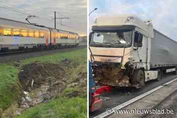 Hinder in ochtendspits nadat dronken vrachtwagenchauffeur (60) crasht tussen ring en spoorweg