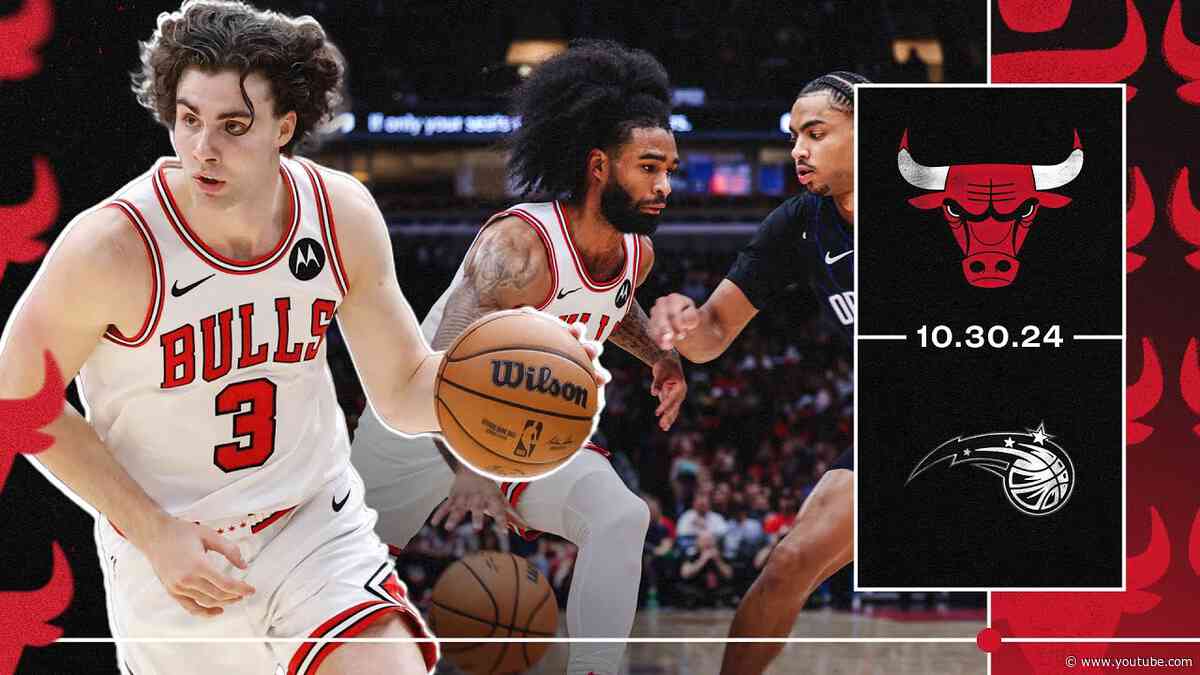 Back-to-back 20-point comeback wins! 🔥 Bulls rally to defeat Magic 102-99 | Chicago Bulls