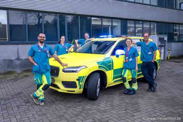 Vitaz-ziekenhuis stelt nieuwe MUG voor: “Vorige wagen had meer dan 200.000 kilometer op de teller”