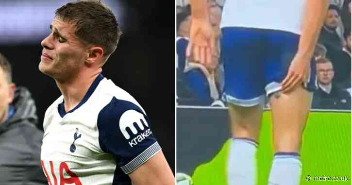 Fans convinced Premier League star pooed himself in the middle of match