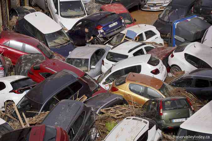 Spain searches for bodies after flood of the century claims at least 95 lives