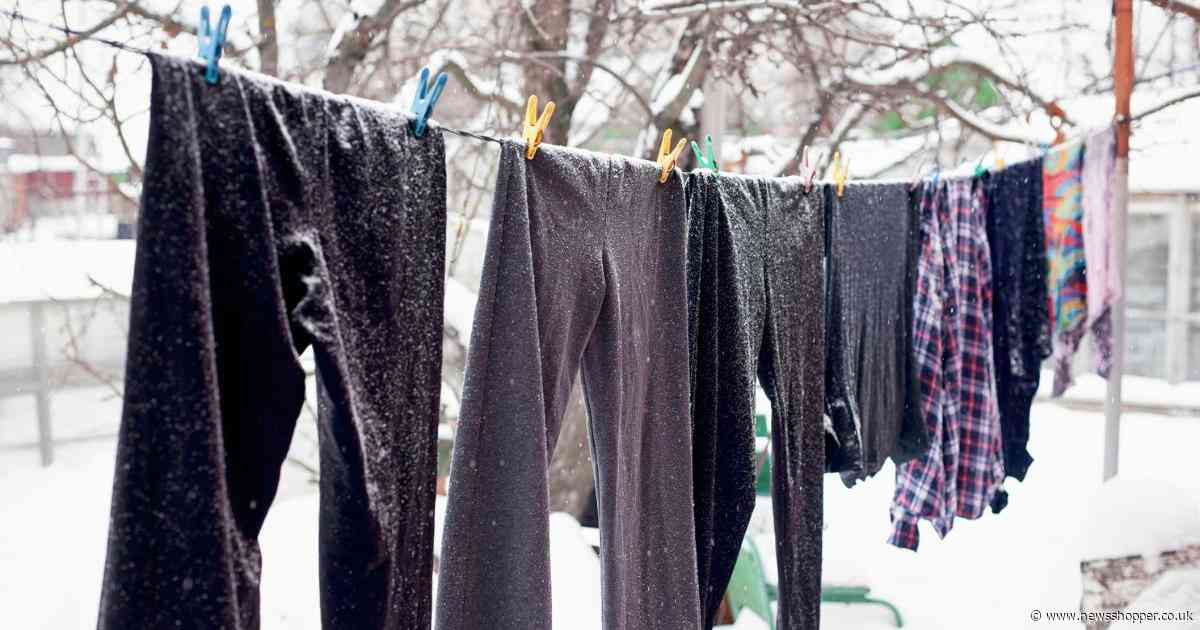 7 simple steps to help dry your clothes in winter without a tumble dryer