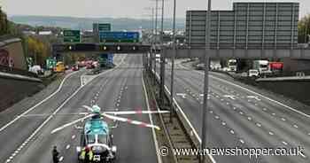 Motorcyclist dies after crash on M25 near Dartford Crossing 