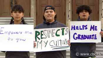 Buffalo Boys drum group shares what they want in a Sask. government