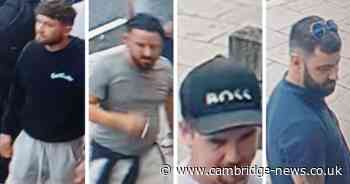 CCTV image shows men sought by police after assault