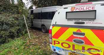 Police search Transit van thought to be connected to burglary