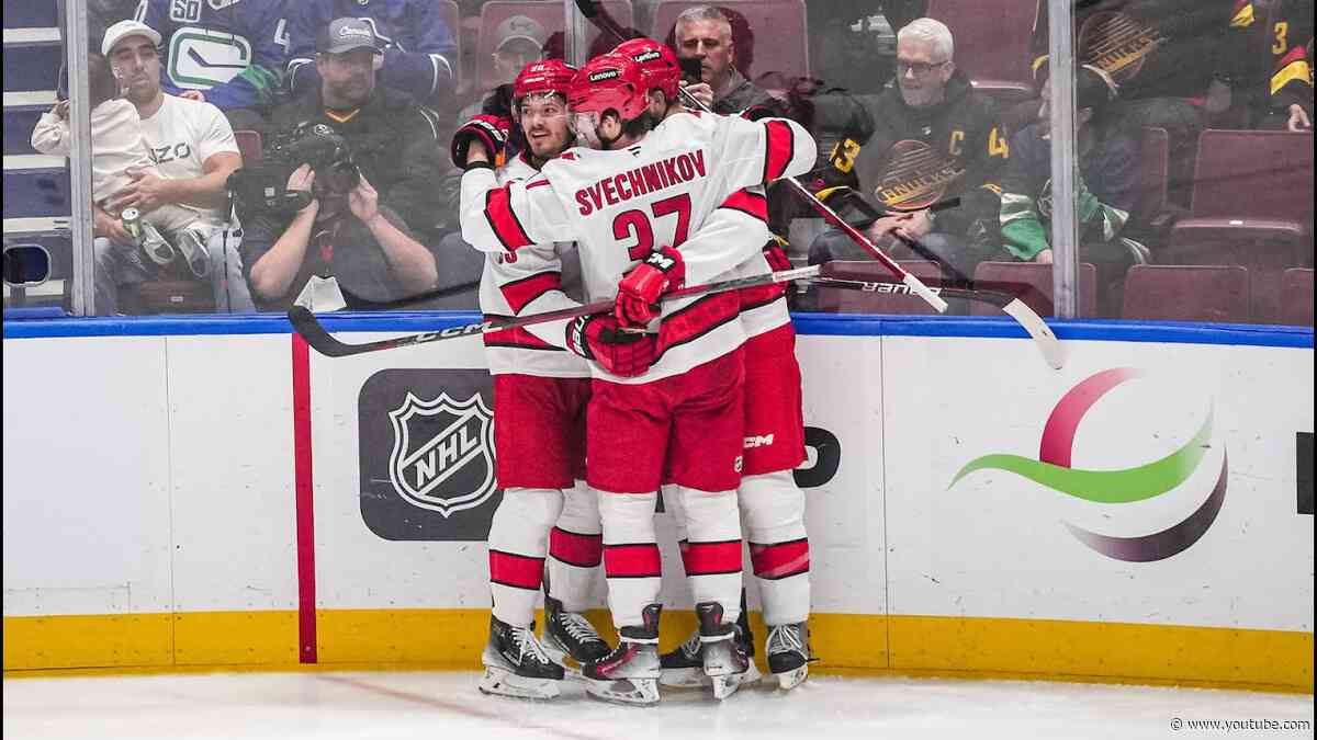 Carolina Hurricanes at Vancouver Canucks | Game Highlights | 10.29.24