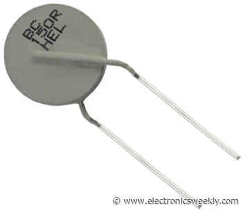 PTC thermistors handle 340J in-rush in electric vehicles