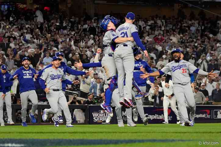 Los Angeles Dodgers win 2024 World Series; beat Yankees 7-6 in Game 5