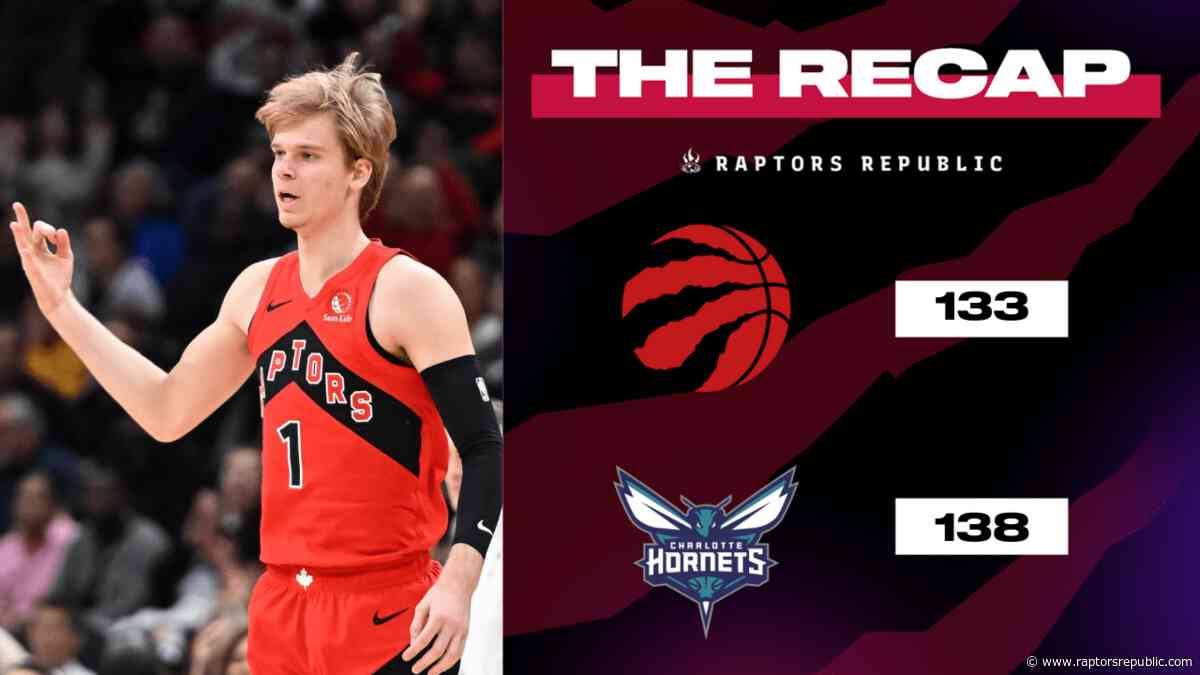 Raptor’s young core shines in loss to Hornets