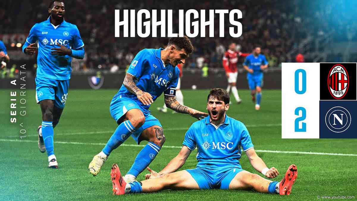 Highlights | Milan - Napoli 0-2 | Serie A - 10ª giornata