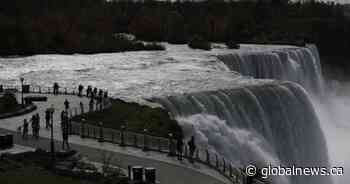 Search unsuccessful after mother, 2 children went over Niagara Falls: police