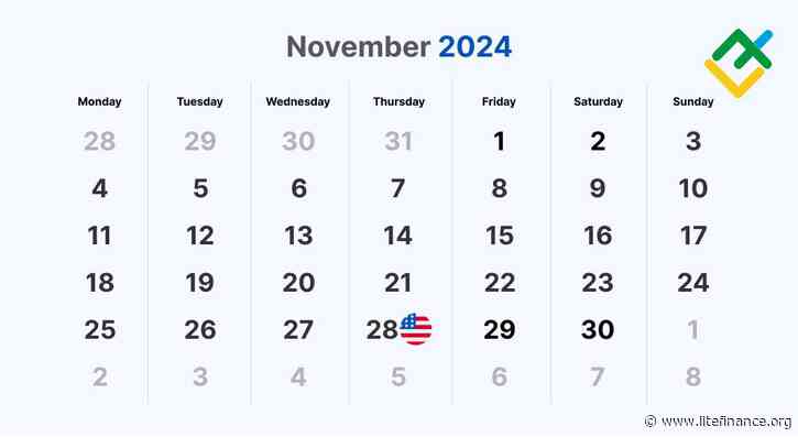 World stock market holidays: November 2024