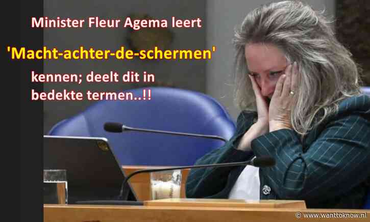 Fleur Agema moet/wil KLEUR BEKENNEN…!!