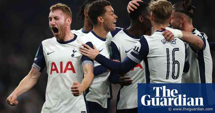 Spurs pass test of nerve to give fans hope of a more prosperous future | David Hytner