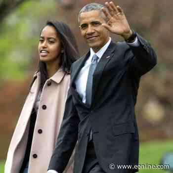 Barack Obama Reacts to Malia Obama Dropping Last Name Professionally