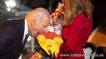 I went Halloween trick-or-treating with the Bidens. The scariest thing at the White House is the president