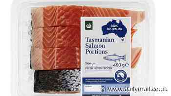 Uproar over popular Woolworths salmon product sourced from Tasmania