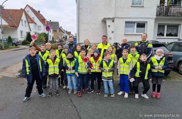 POL-HX: Polizeikontrolle an Halloween: Kinder verteilen Denkzettel oder Dankzettel