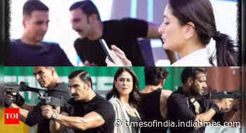 ​Kareena drops BTS photos with Ajay and others