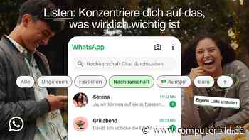 WhatsApp Listen: Neue Funktion für mehr Übersicht