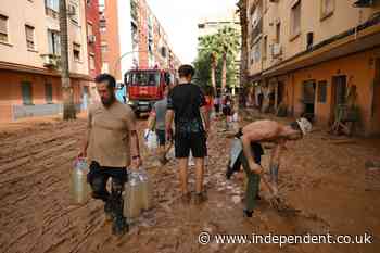 Spain floods latest: Death toll soars to 158 and looting breaks out as more torrential rain expected tonight