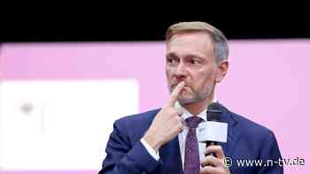 "Ich bin keine Heulsuse": Lindner zu Ampel: Habe keinen Vorsatz, nur Selbstanspruch