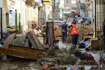 ‘Everything looks apocalyptic’: Spain flood victim says her entire home was engulfed in less than ten minutes