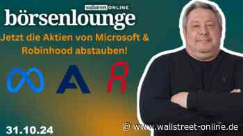 wO Börsenlounge: Meta | Airbus | Aixtron - jetzt bei Microsoft & Robinhood zuschlagen!