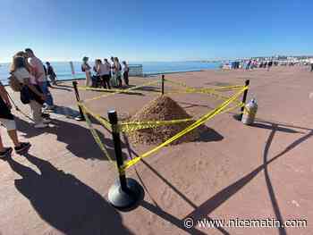 Vous l'avez sans doute aperçue, on vous explique quelle est cette étrange scène de crime sur la Promenade des Anglais à Nice