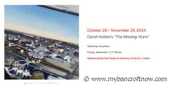 “The Missing Years” David Holden’s show of lockdown inspired works opens Friday 