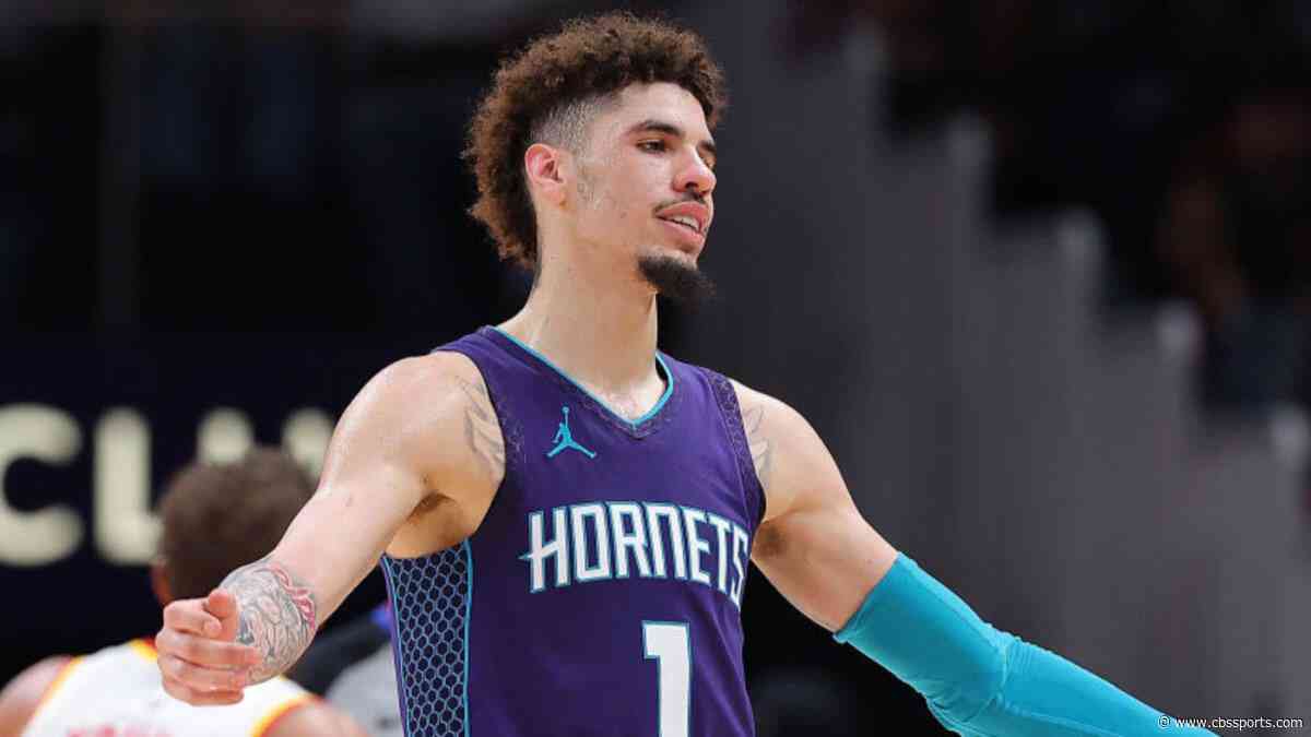 Watch as Hornets' LaMelo Ball gets hilariously scared by clown on Halloween