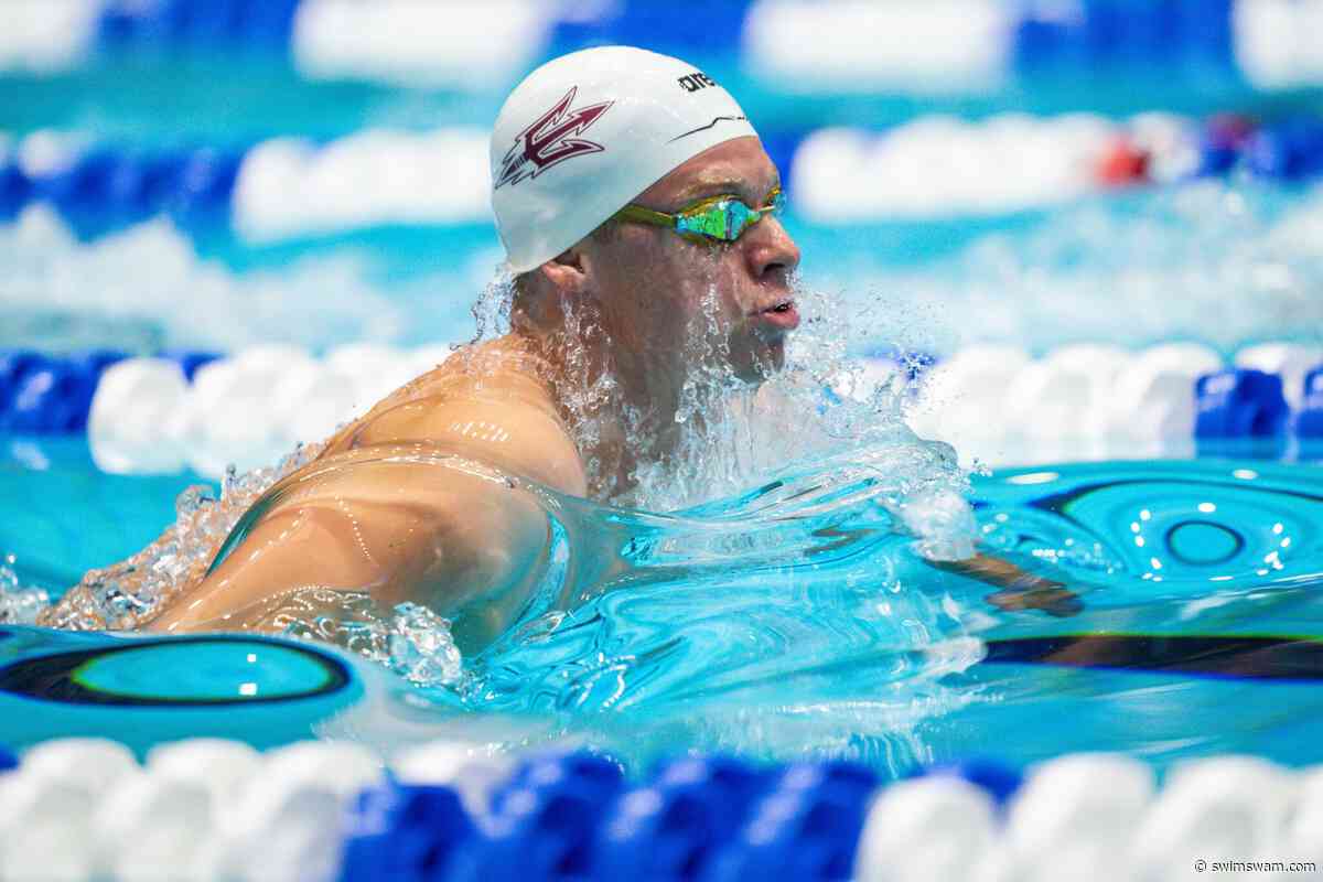 Marchand Destroys World Cup, European, and French Records in 100 IM