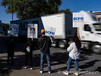 Two Port of Montreal terminals shut down as dockworkers begin new partial strike