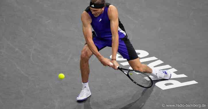 Tennisprofi Zverev im Viertelfinale von Paris